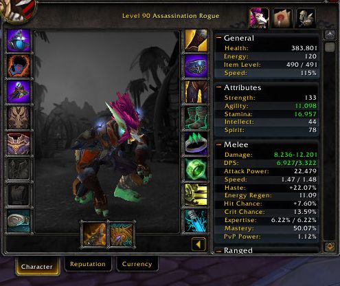  Troll Shaman | WoW World of Warcraft Armory Profiles | Masked Armory