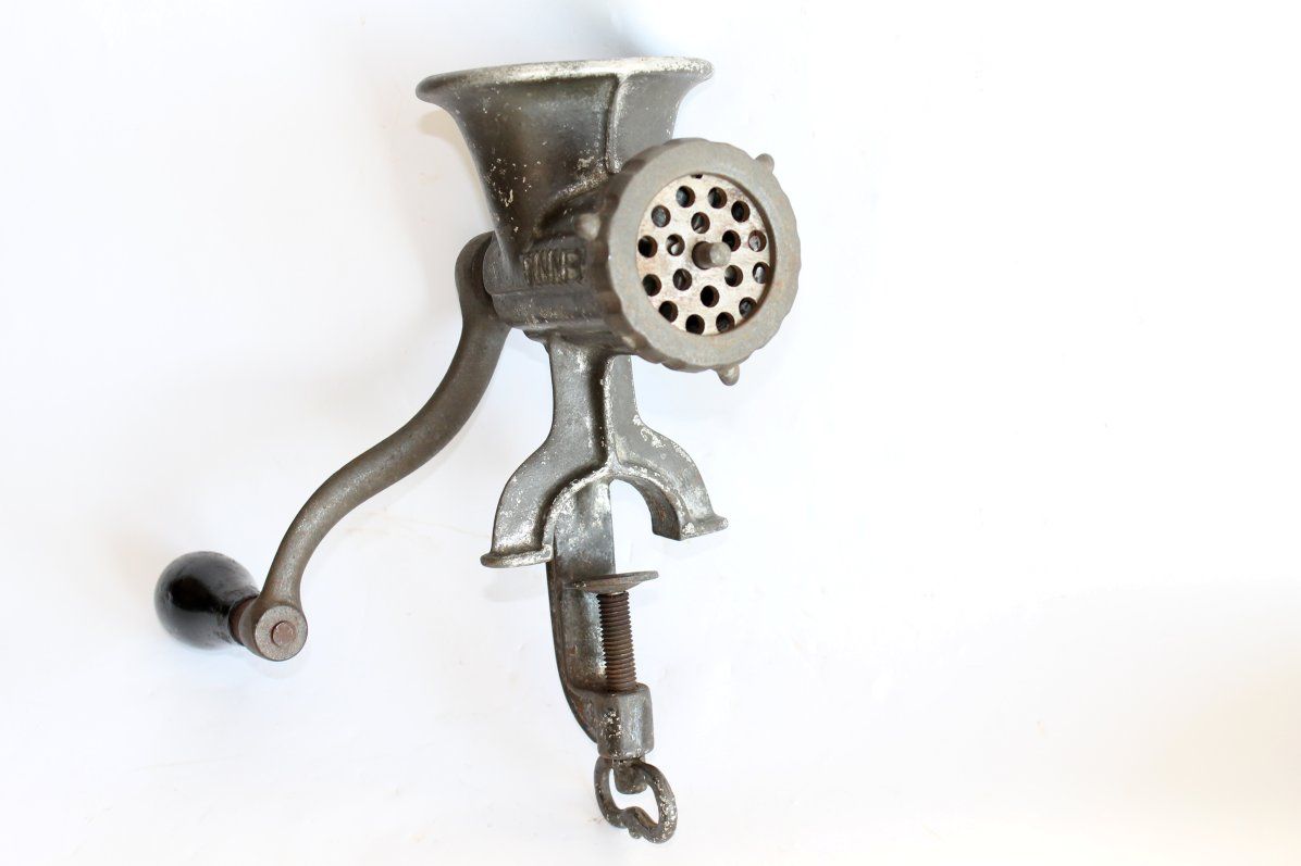 Antique ENTERPRISE 5 Meat Grinder Tinned 1930's USA eBay