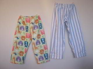 PJ Pants Pattern Testers