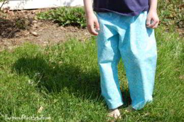 PJ Pants Pattern Testers