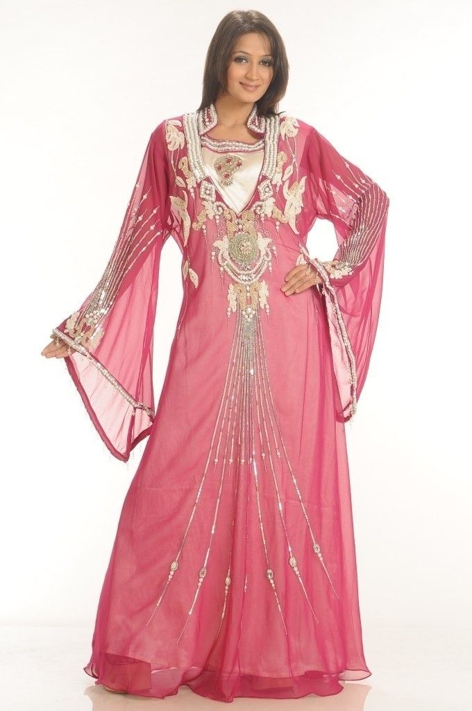 ... VERY FANCY KAFTANS - NICE Ladies Maxi Dress - Wedding gown Earring