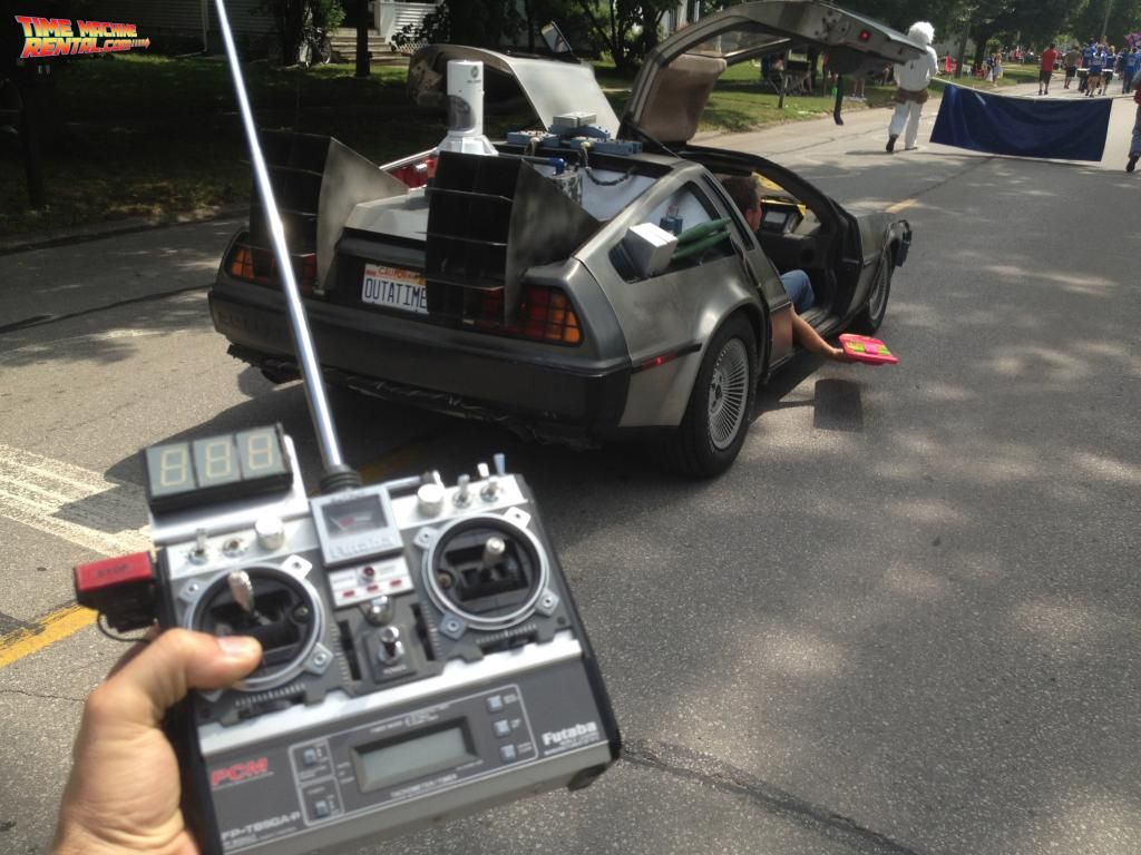 back to the future rc car