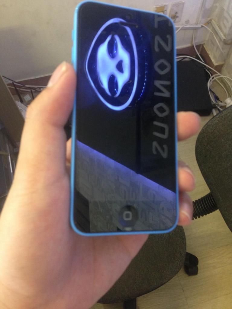 Bán iphone 5c lock 32g đẹp likenew màu xanh dương giá 6trxxx!!! - 1