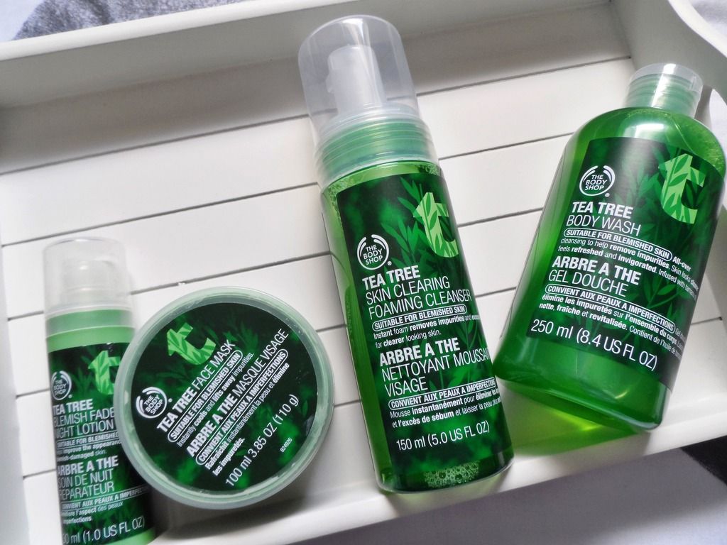 Body Shop Tea Tree Range Body Shop Tea Tree Range