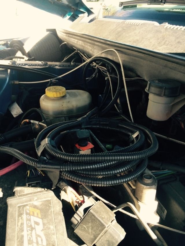 Engine bay wire clean up Cummins Diesel Forum