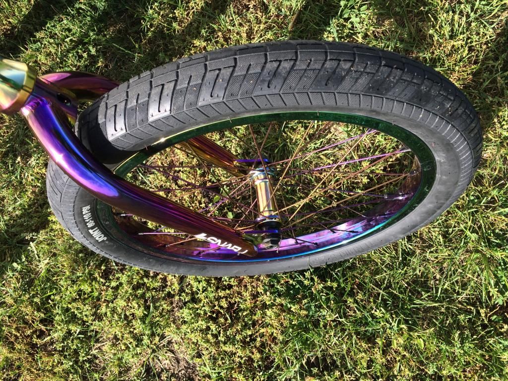 bmx frame oil slick