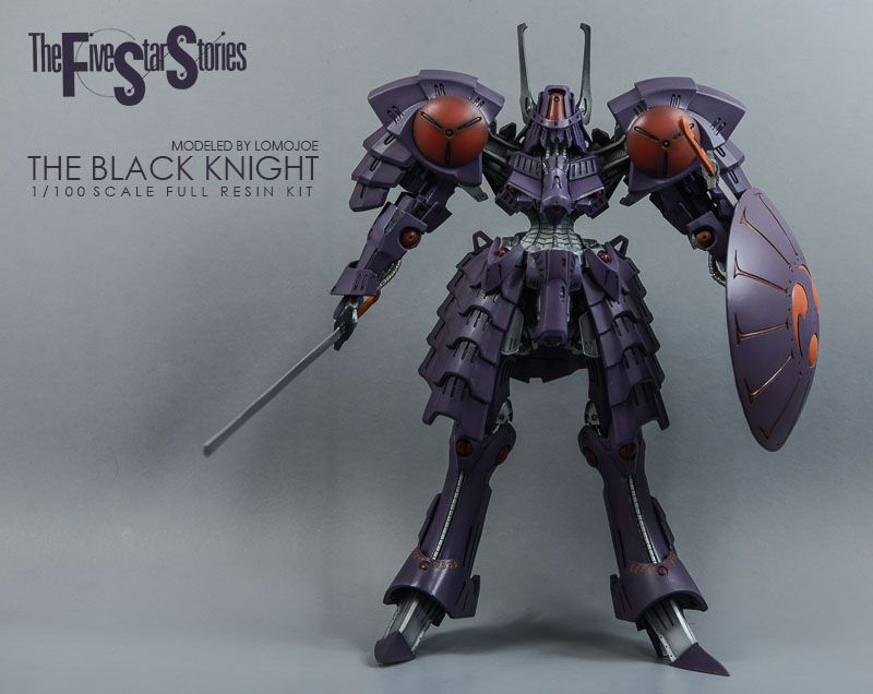Super G 1/100 FSS The Black Knight Full Resin Kit โดย lomojoe