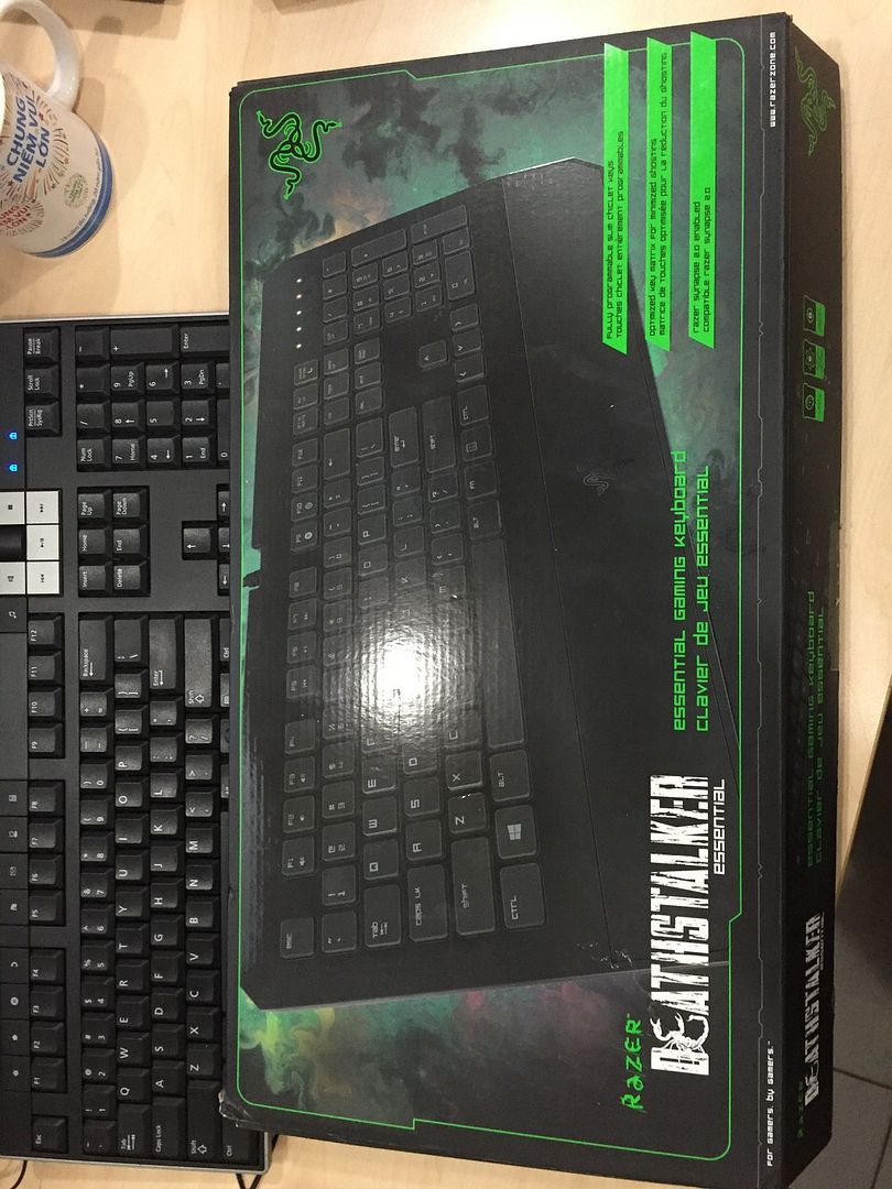 Keyboard Razer DeathStalker Essential 2014 - Headphone Razer Kraken Pro - Kraken USB .. Rẻ Bèo
