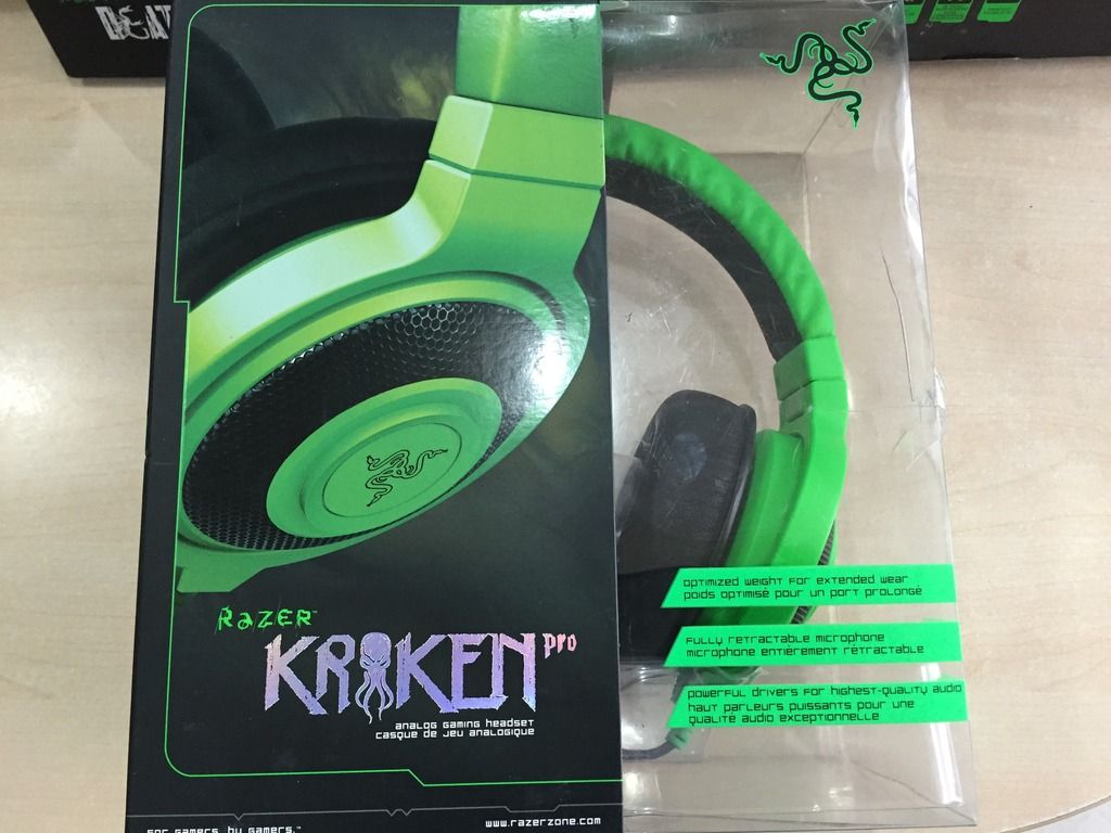 Keyboard Razer DeathStalker Essential 2014 - Headphone Razer Kraken Pro - Kraken USB .. Rẻ Bèo - 6