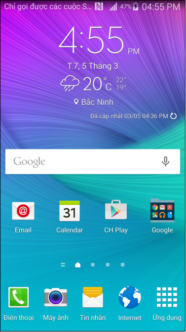 Tiếng Việt Galaxy Note 4 SM-N910A AT T N910AUCU2COC6 Android 5.0.1