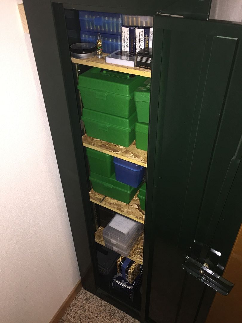 Gun Cabinet Converted To An Ammo Cabinet M14 Forum