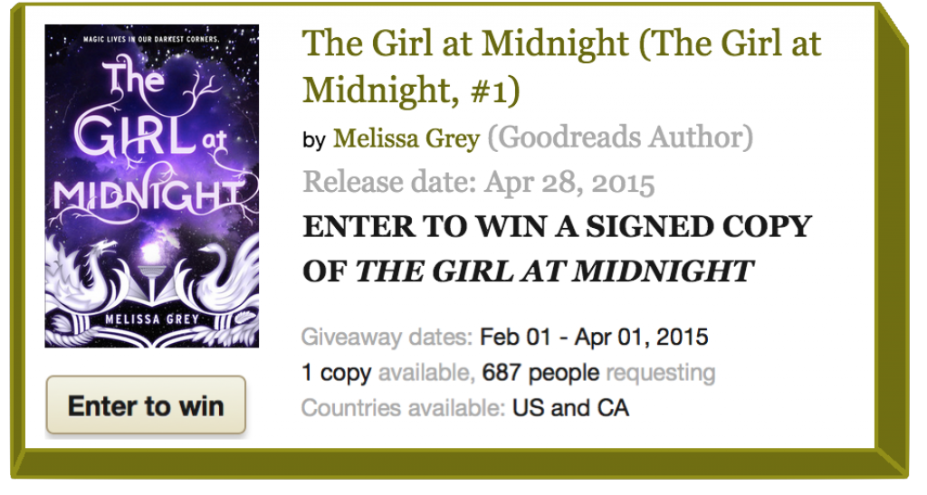 (The Girl at Midnight, #1)