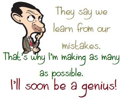 funny photo: funny pic Humor-funny-learn-from-mistakes-genius_zps2e1de3fe.jpg