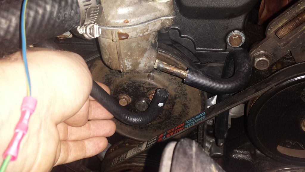 MAZDA MIATA 19902005 Mazda Miata Water Pump Inlet Pipe TUBE HOSE