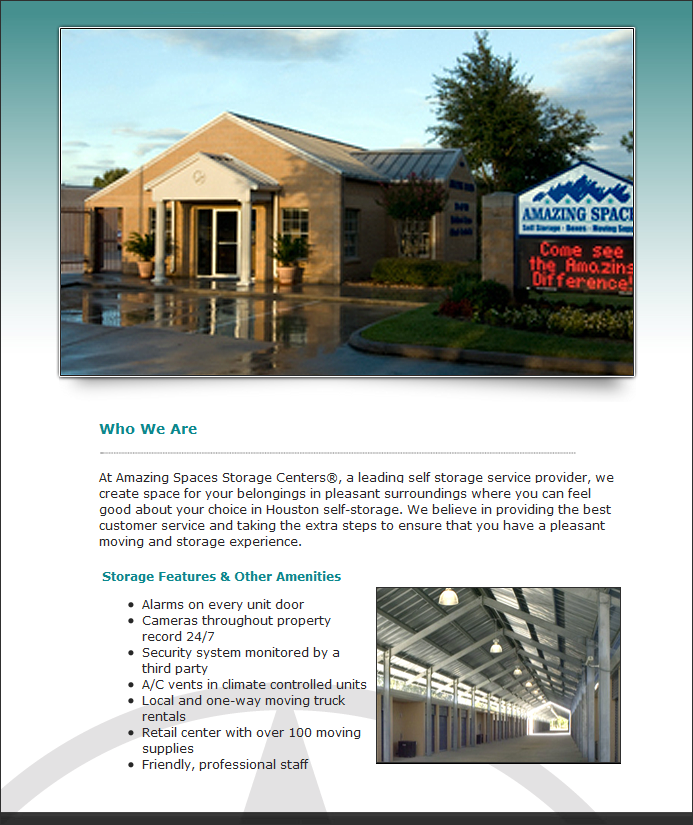 storage in Houston-area Cy-Fair